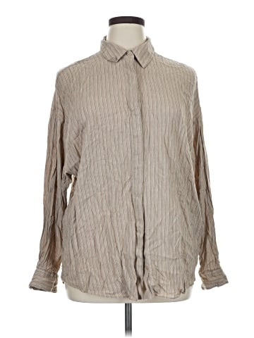 Express Long Sleeve Button-Down Shirt (view 1)