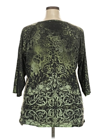 DressBarn 3/4 Sleeve T-Shirt (view 2)