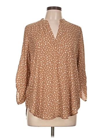 Lush 3/4 Sleeve Blouse (view 1)