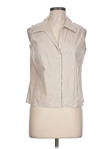 Gemilli Sleeveless Button-Down Shirt (view 1)