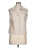 Gemilli Ivory Sleeveless Button-Down Shirt Size L - photo 1