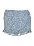 Cotton Candy LA 100% Polyester Floral Blue Skort Size L - photo 1