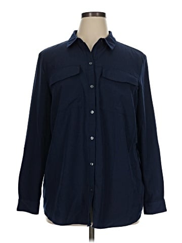 Charter Club Long Sleeve Blouse (view 1)