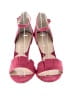 Adrienne Vittadini Color Block Pink Sandals Size 7 - photo 2