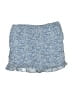 Cotton Candy LA 100% Polyester Floral Blue Skort Size L - photo 2