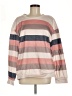 Shein 100% Polyester Stripes Tan Sweatshirt Size L - photo 1