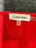 Calvin Klein 100% Polyester Red Short Sleeve Blouse Size M - photo 7