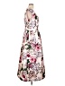 Kay Unger 100% Polyester Floral Pink Cocktail Dress Size 12 - photo 4