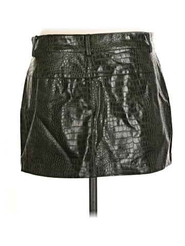MNG Faux Leather Skirt (view 2)