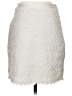Reiss 100% Polyester Chevron-herringbone White Formal Skirt Size 4 - photo 1