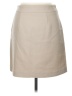 Ann Taylor Solid Tan Casual Skirt Size 10 Petite - photo 2