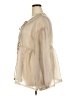 Friful Ivory Long Sleeve Blouse Size XXL - photo 5