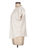 Cable & Gauge Ivory Short Sleeve Blouse Size L - photo 5