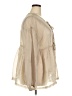 Friful Ivory Long Sleeve Blouse Size XXL - photo 4