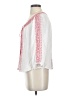 Aqua 100% Rayon Pink 3/4 Sleeve Blouse Size S - photo 5