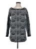 BCBGeneration Chevron-herringbone Silver Pullover Sweater Size XXS - photo 1