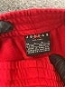 Air Jordan Color Block Red Athletic Shorts Size 6 - 7 - photo 3