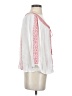 Aqua 100% Rayon Pink 3/4 Sleeve Blouse Size S - photo 4