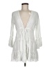 Raviya 100% Rayon White Long Sleeve Blouse Size M - photo 1
