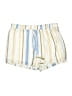 Shein 100% Polyester Stripes Yellow Shorts Size 3XL - photo 1