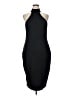 Express Solid Black Cocktail Dress Size XL - photo 1