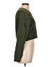 Pink Rose Green Pullover Sweater Size L - photo 4
