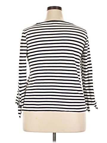 J.Crew Factory Store 3/4 Sleeve T-Shirt (view 2)