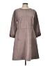 Ann Taylor Solid Gray Casual Dress Size 12 - photo 1