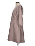 Ann Taylor Solid Gray Casual Dress Size 12 - photo 5
