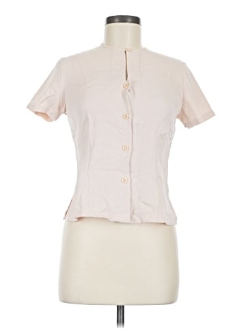 Barrie Pace Short Sleeve Silk Top (view 1)