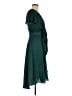 billy j 100% Polyester Green Cocktail Dress Size 6 - photo 4