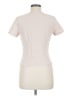 Barrie Pace 100% Silk Ivory Short Sleeve Silk Top Size 6 - photo 2