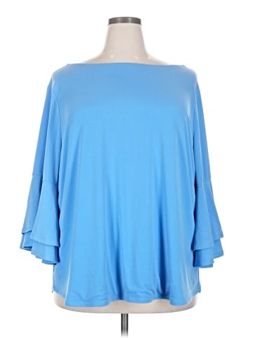 Grace Elements 3/4 Sleeve Blouse (view 1)