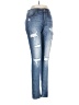Express Jeans Stars Blue Jeans Size 2 - photo 1