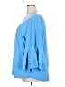 Grace Elements Blue 3/4 Sleeve Blouse Size 3X - photo 5
