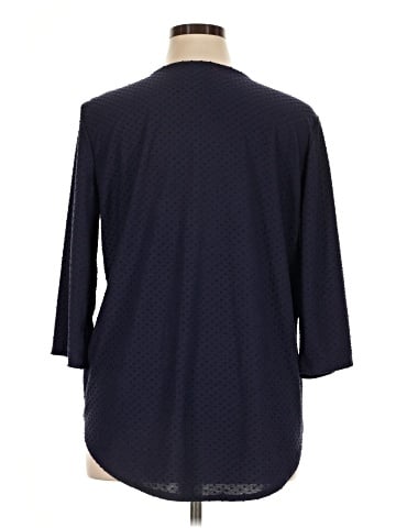Basic Editions 3/4 Sleeve Top (view 2)