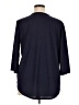 Basic Editions Blue 3/4 Sleeve Top Size 1X - photo 2