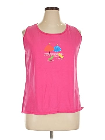 Just My Size Sleeveless T-Shirt (view 1)
