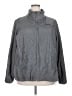 Columbia 100% Polyester Solid Gray Track Jacket Size 3X - photo 1