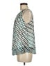 Worthington 100% Polyester Teal Sleeveless Blouse Size L - photo 5