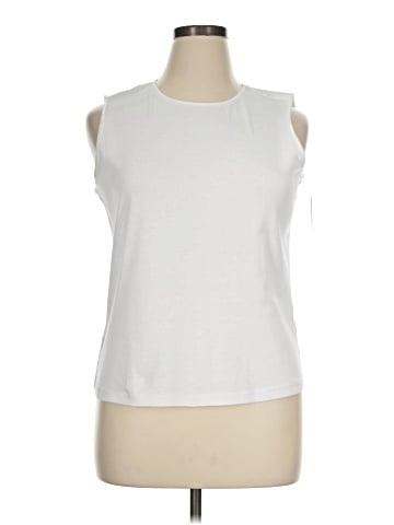 Christopher & Banks Sleeveless T-Shirt (view 1)