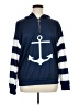Unbranded 100% Polyester Blue Pullover Hoodie Size XL - photo 1