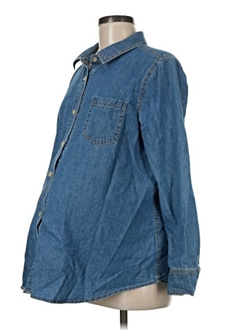 Ingrid + Isabel Long Sleeve Button-Down Shirt (view 1)