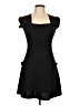 Eight Sixty Solid Black Cocktail Dress Size L - photo 1