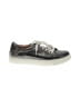 Jack Rogers 100% Leather Silver Sneakers Size 7 1/2 - photo 1