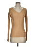 Adrienne Vittadini 100% Silk Tan Silk Pullover Sweater Size S - photo 1