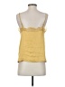 Glam 100% Polyester Yellow Tank Top Size S - photo 2