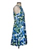 Milly Floral Blue Cocktail Dress Size 4 - photo 4