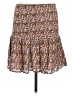 Ichi 100% Viscose Print Red Casual Skirt Size M - photo 1