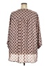 Torrid 100% Polyester Polka Dots Pink 3/4 Sleeve Blouse Size 5X Plus (5) - photo 2